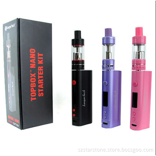 2016 Hotsale Electronic Cigarette 100% original Kanger Topbox Nano Starter Kit in stock